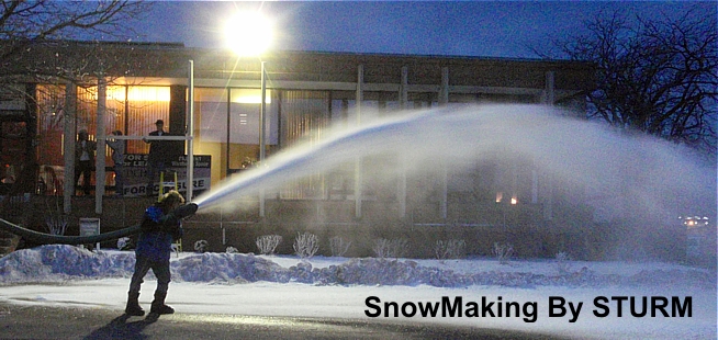 Making Snow -Real Snow For Special Events, Marketing, Promotions